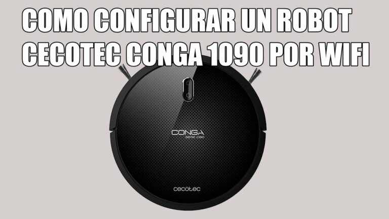 Cómo conectar tu robot aspirador Conga a la red Wi-Fi de 5GHz: Guía paso a paso