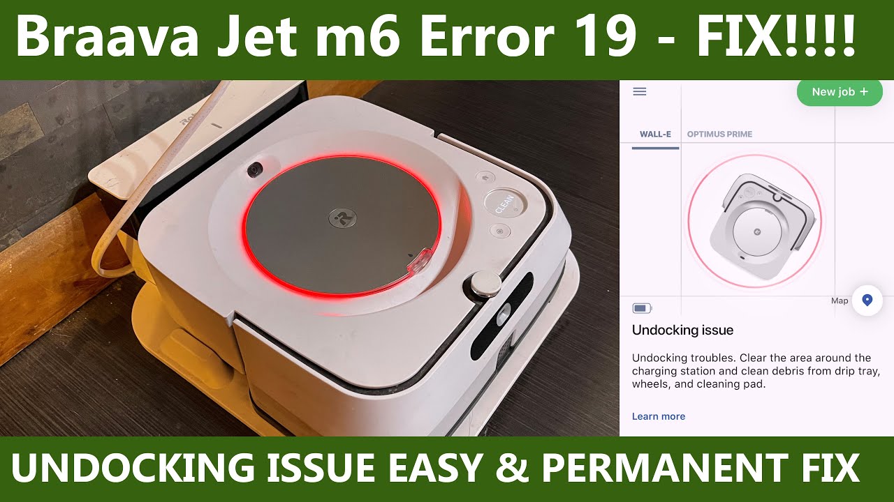 Cómo solucionar el error 19 en Roomba