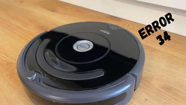 Cómo solucionar el error 34 en Roomba